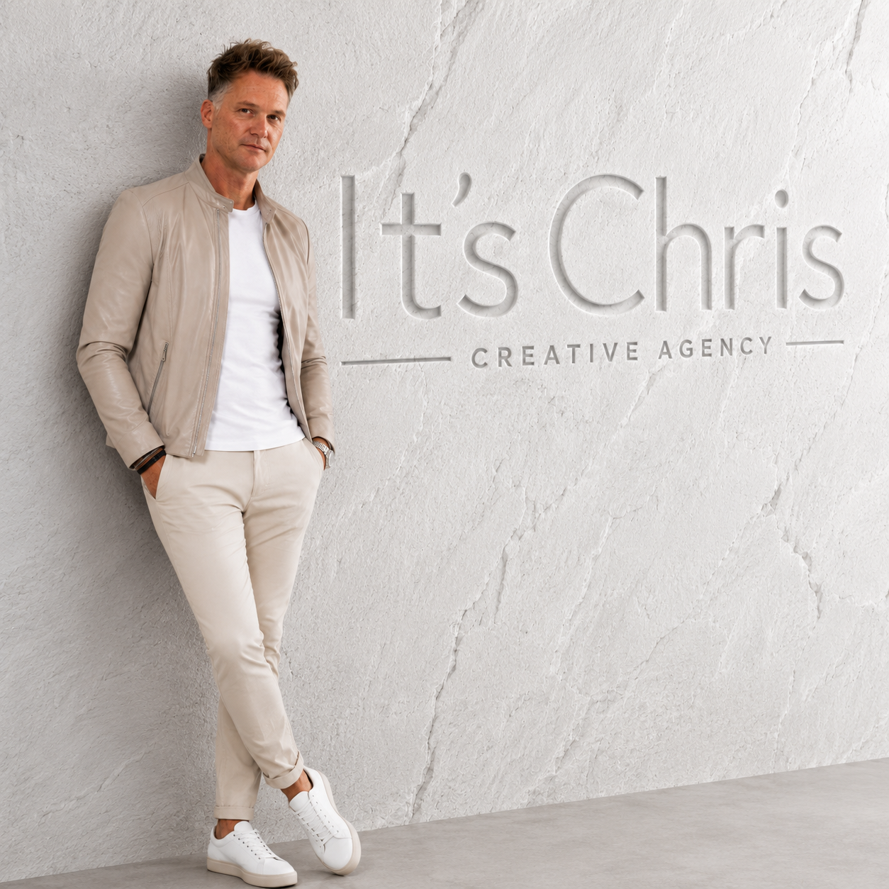 Chris vor It's Chris Creative Agency Logo